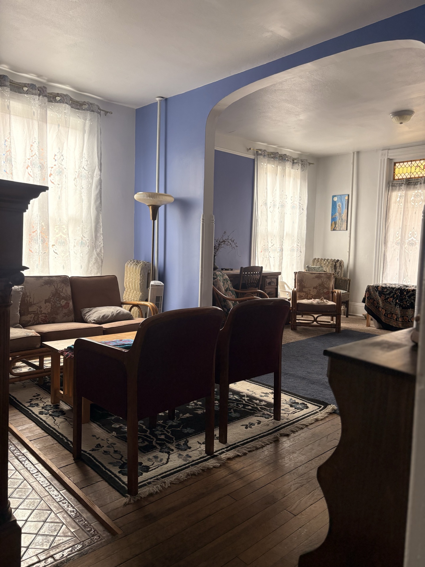 The Community room at The 401 Rosendale